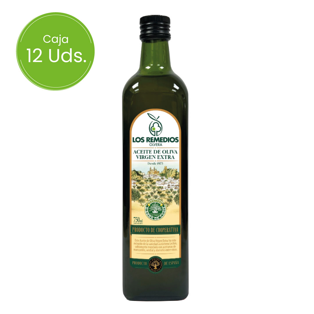 Aceite de Oliva Virgen Extra Los Remedios 750 Ml – Caja 12 Uds.